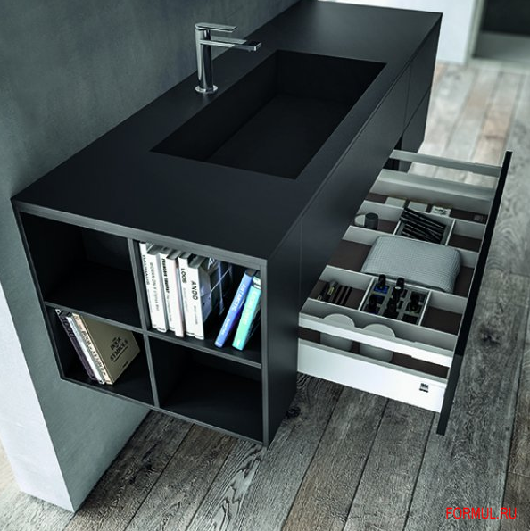 Комплект мебели для ванной Idea Group Sense